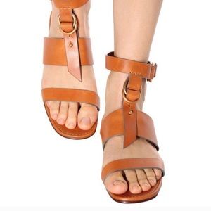 Chloe T Strap Sandals